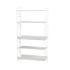 String väggavel, Vit, 50x30 cm, 2-pack