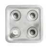 Stumpastaken Fyran, Aluminum