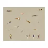 Swimmers poster, Beige, 40x50 cm