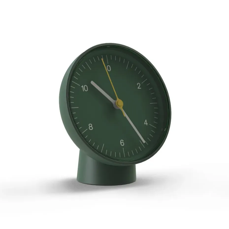 Table Clock vägg/bordsklocka, Green