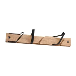 Tamburin kroklist 31,5 cm, Ek-svart