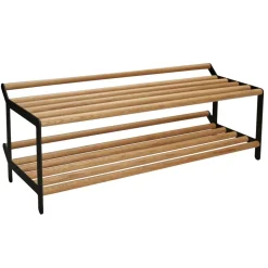 Tamburin skohylla 60 cm, Ek-svart