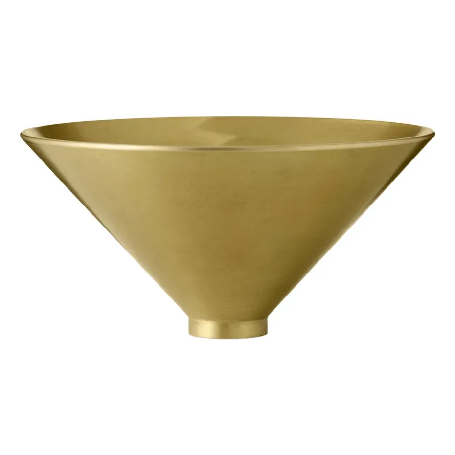 Taper skål Ø26 cm, Mässing