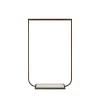 Tati klädhängare, bronze, small, carrara marmor