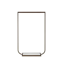 Tati klädhängare, bronze, small, carrara marmor