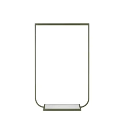 Tati klädhängare, green khaki, small, carrara marmor
