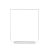 Tati klädhängare, white, large, carrara marmor