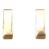 Tati krok, mässing, 2-pack