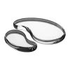 Tears of joy dekorationsobjekt 2 delar, Silver