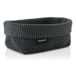 Tela textilkorg L 12x20 cm, Anthracite