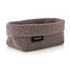 Tela textilkorg L 12x20 cm, Taupe