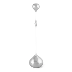 Tender ljusstake hög, Nickel