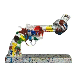 Tennis for Peace dekoration 19 cm, Multi