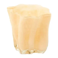 Tess ljuslykta Ø10 cm, Benvit