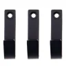 Thapsus krok 3-pack, Borstad svart finish