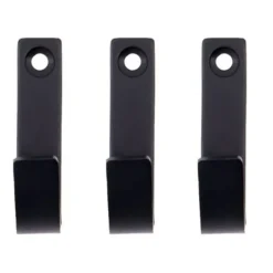 Thapsus krok 3-pack, Borstad svart finish