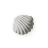 The Clam Shell skulptur 13 cm, Limestone