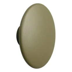 The Dots klädkrok brown green, Ø17 cm