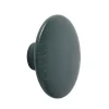 The Dots klädkrok dark green, Ø13 cm