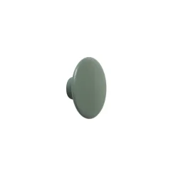 The Dots klädkrok dusty green, Ø6,5 cm