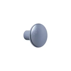 The Dots klädkrok metall Ø2,7 cm, Pale Blue
