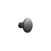 The Dots klädkrok metall Ø2,7 cm, Black
