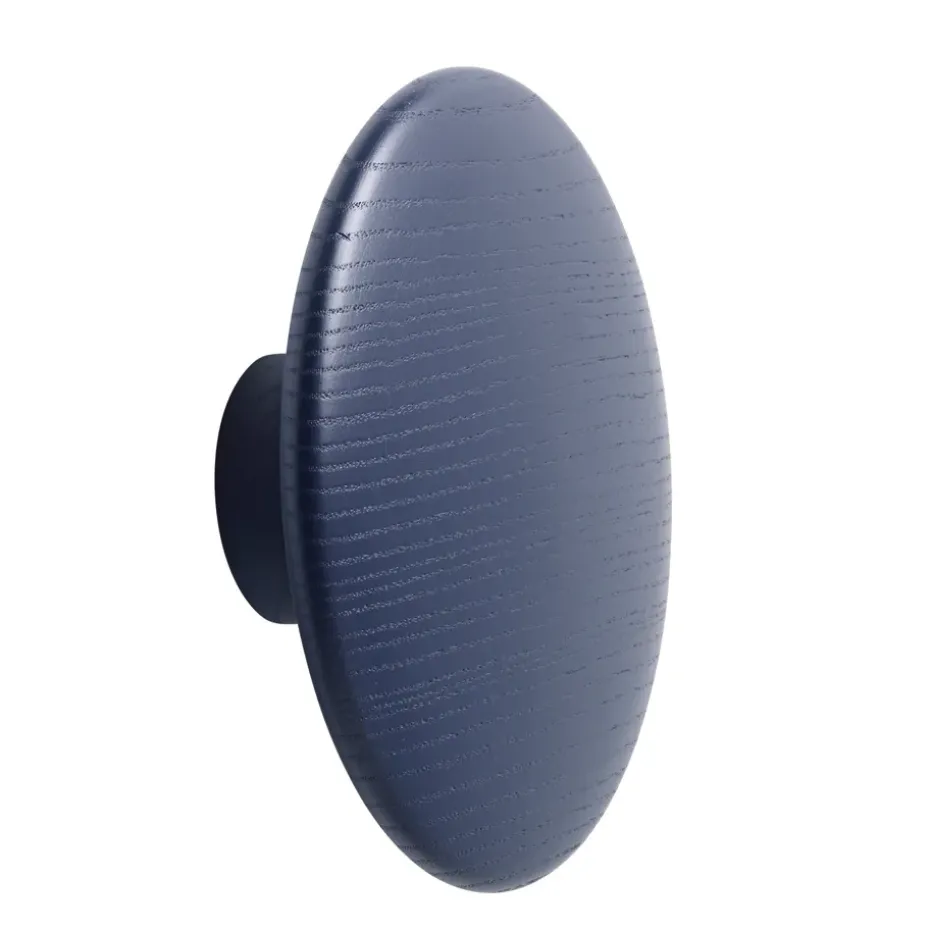 The Dots klädkrok midnight blue, Ø17 cm
