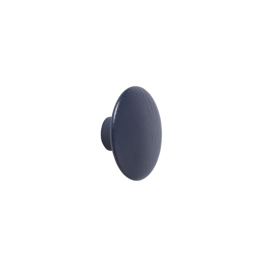 The Dots klädkrok midnight blue, Ø6,5 cm