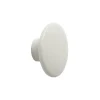 The Dots klädkrok off white, Ø9 cm