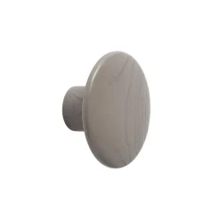 The Dots klädkrok taupe, Ø9 cm