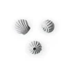 The Genesis Shells skulptur 3-pack, Limestone