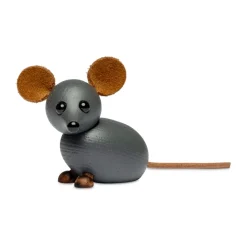 The house mouse dekoration 4,5 cm, Grå
