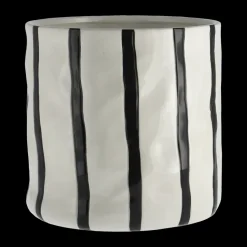 Thrive kruka Ø20 cm, Vit-svart