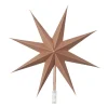 Toppstjärna Ø30 cm, Indian tan
