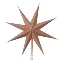 Toppstjärna Ø30 cm, Indian tan