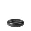 Torus ljusstake Ø17,5x5 cm, Marmor svart