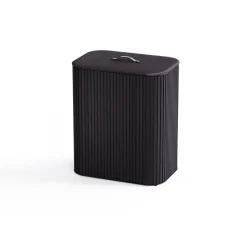 Tota Luxe tvättkorg 90 L, Black