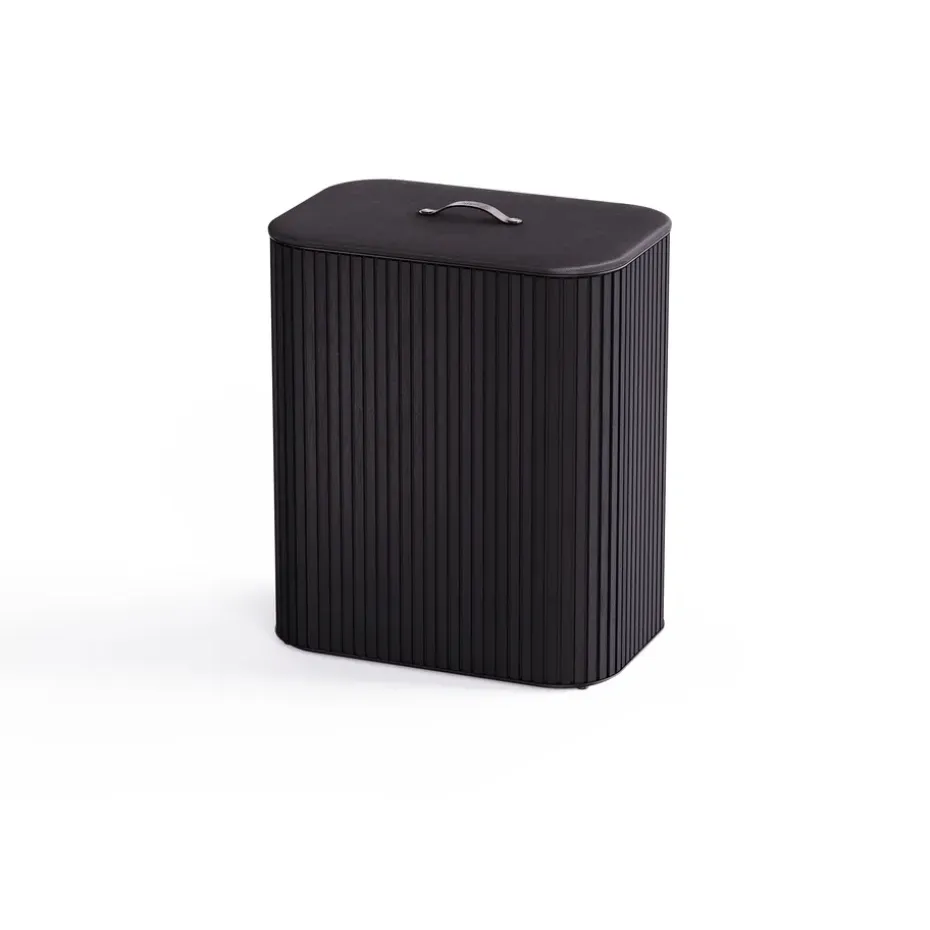 Tota Trio Luxe tvättkorg 90 L, Black