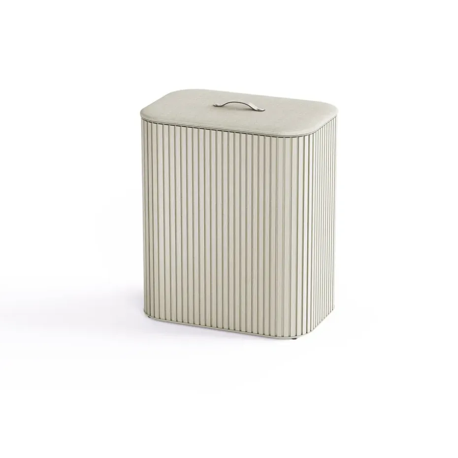 Tota Trio Luxe tvättkorg 90 L, Ecru