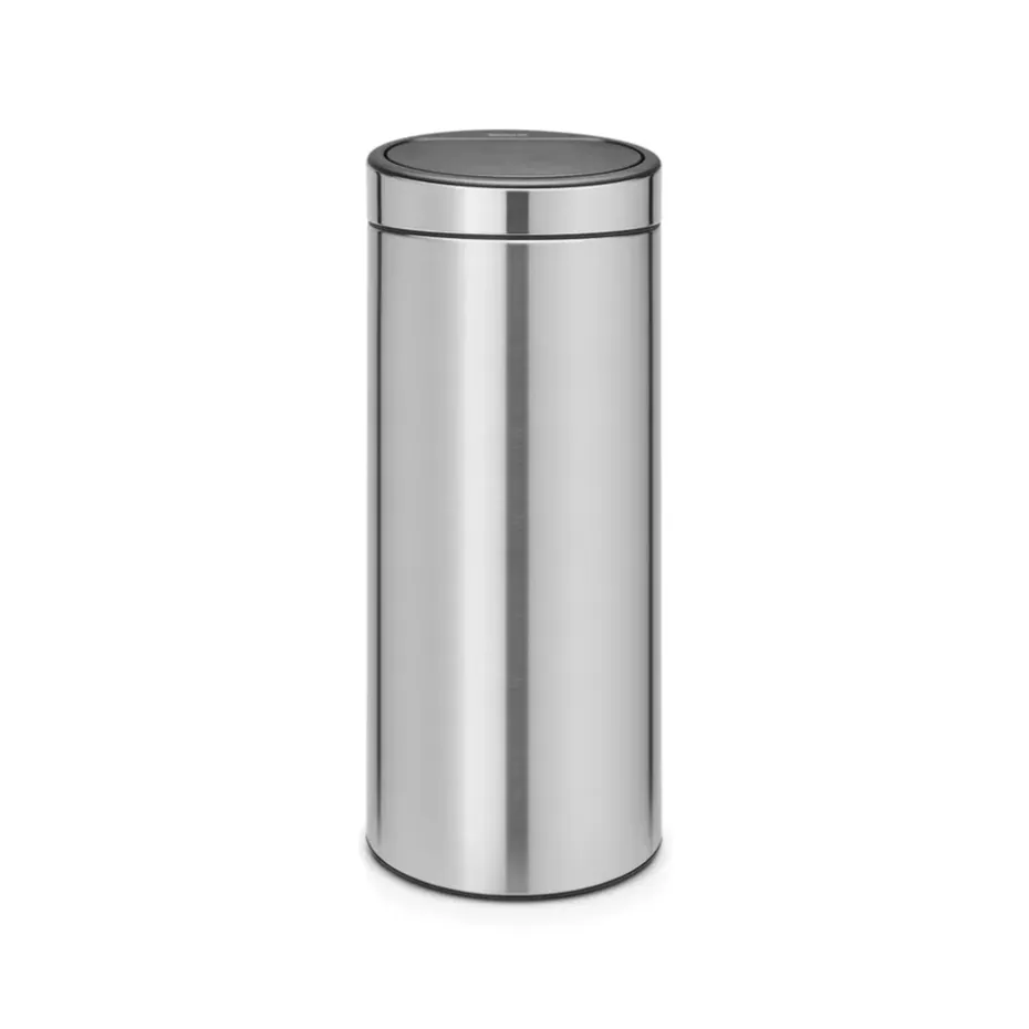 Touch Bin NEW plastinnerhink 30 L, Mattborstat stål