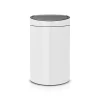 Touch Bin Plast 40 L, Vit