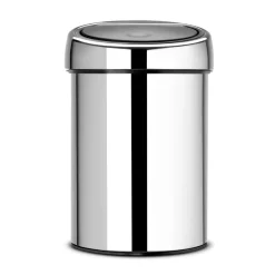 Touch Bin soptunna 3 liter vägghängd, brilliant steel