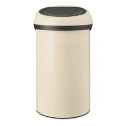 Touch Bin soptunna rund 60 liter, Soft Beige