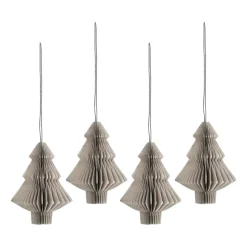 Tree julgranshänge 4-pack, Beige