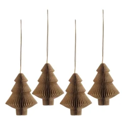 Tree julgranshänge 4-pack, Natural