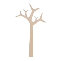 Tree wall väggmonterad rockhängare Special Edition 134 cm, Vitpigmenterad furu