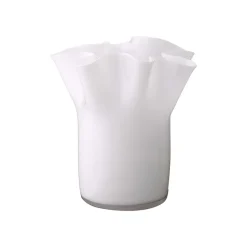 Tulip vas 20 cm, Vit