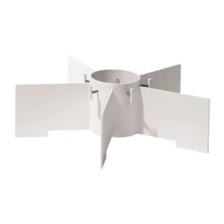 Turbin julgransfot Ø48 cm, Vit