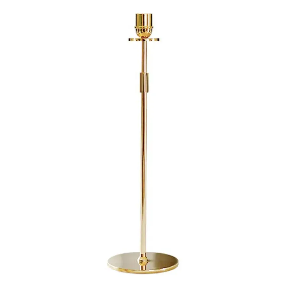 Tuti ljusstake 40 cm, Solid mässing