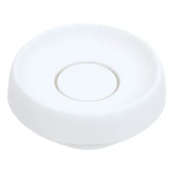 Tvålfat med dold avrinningspip silikon medium, Vit
